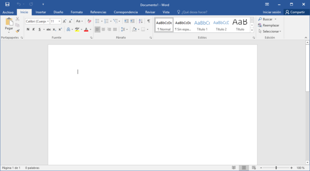Microsoft Office Word 2016