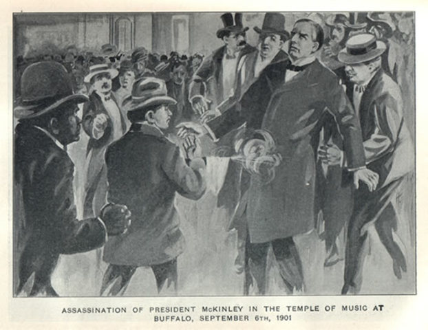 President McKinley assassinated