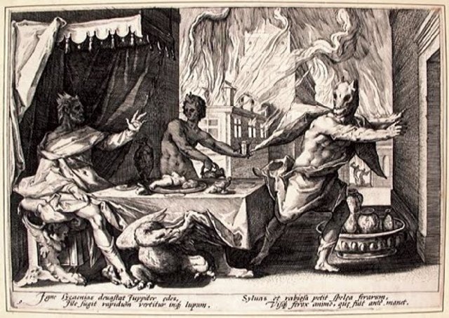 Figures to scare children