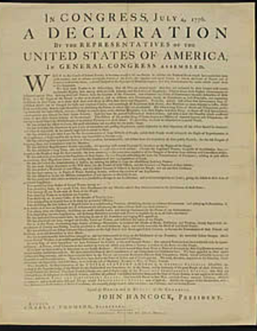 Declaration Of Independence