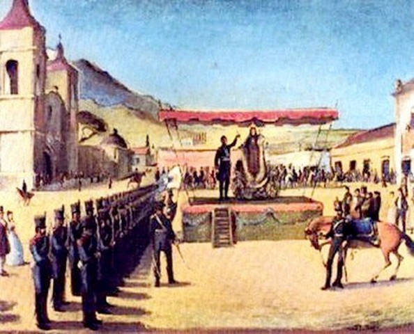 3. San Martín forma el Regimiento de Granaderos a Caballo