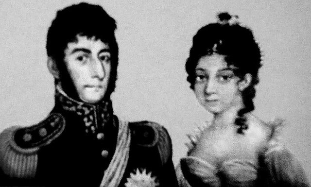 En 1812 San Martin  se caso con Remedios de Escalada