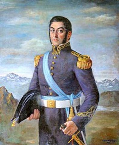 San Martín fue gobernador intendente de Cuyo