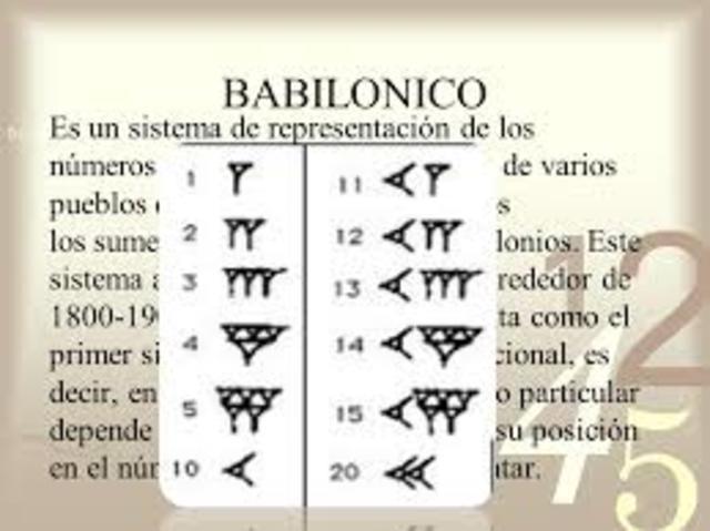 Numeracion Babilonica