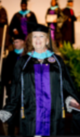 Debby receiving her MAED at my beloved Ashford University