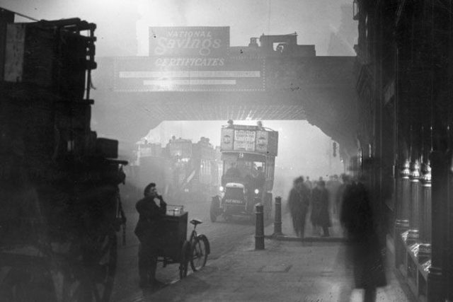 Gran niebla de Londres Invierno de 1952