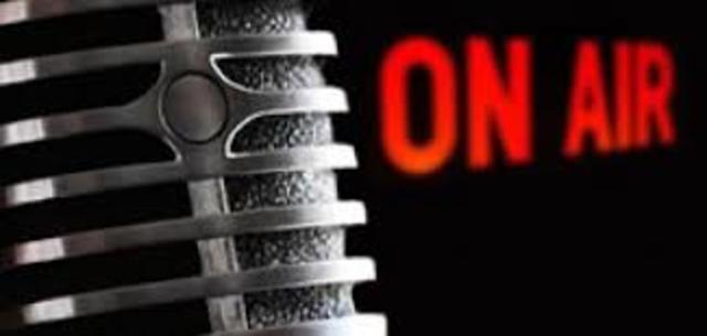 voice on radio and later music