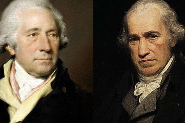 James Watt  y Mathew Bolton