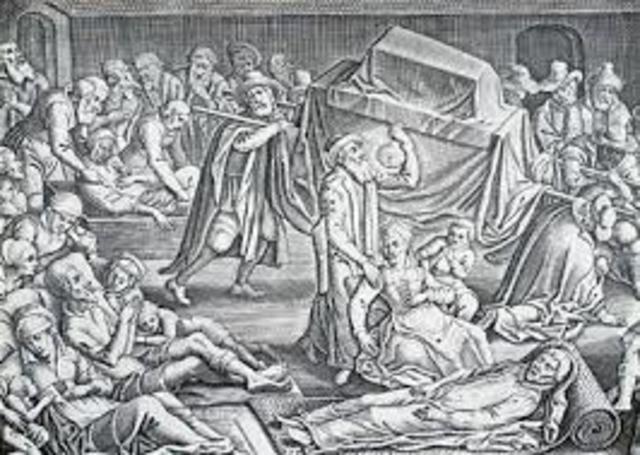 Defunciones por peste.