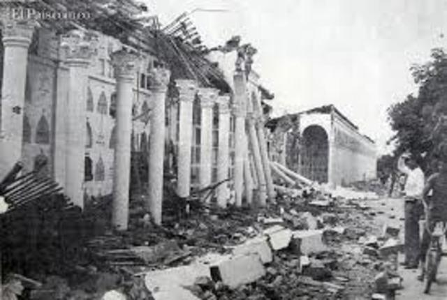 SISMO DE POPAYAN, 31 de marzo