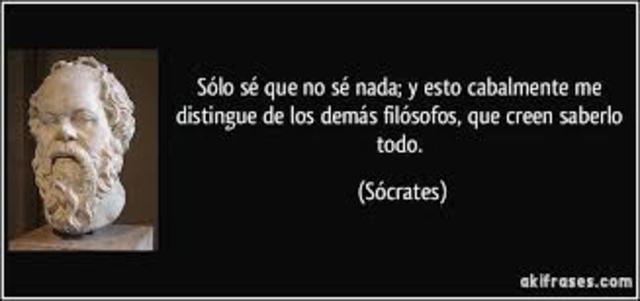 Los Griegos VI a C V dc. - Sócrates (470 - 399 a C.