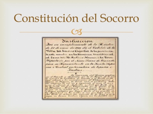 Constitución del Estado Libre E Independiente del Socorro