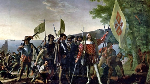 Columbus Discovering The Americas