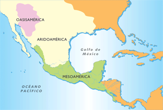 Clasificación de las 3 regiones Geografico-Culturales