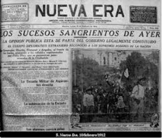 Periódico "Nueva Era" por Gustavo A.  Madero