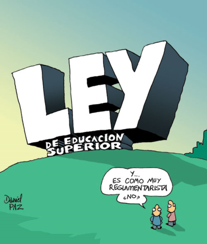 Reglamentación de estudios a distancia (Gonzalez)