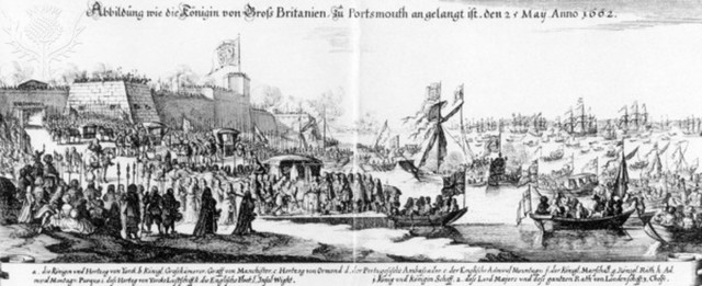 Marriage of Charles II and Catherine (Tea)