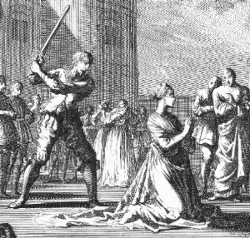 Anne Boleyn executed