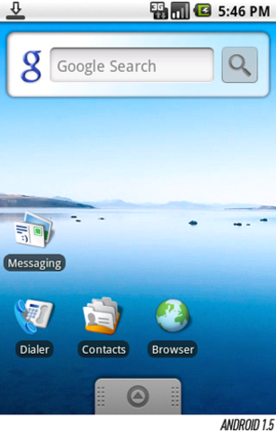 Android 1.5 Cupcake