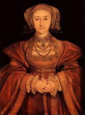 Marries Anne of Cleves