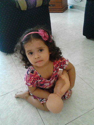 Birth of my sister Maria