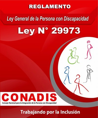 Ley General de la Persona con Discapacidad n° 29973