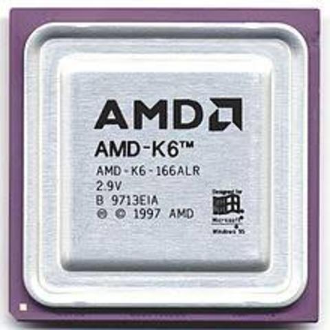 1996: Los AMD K6 y AMD K6-2