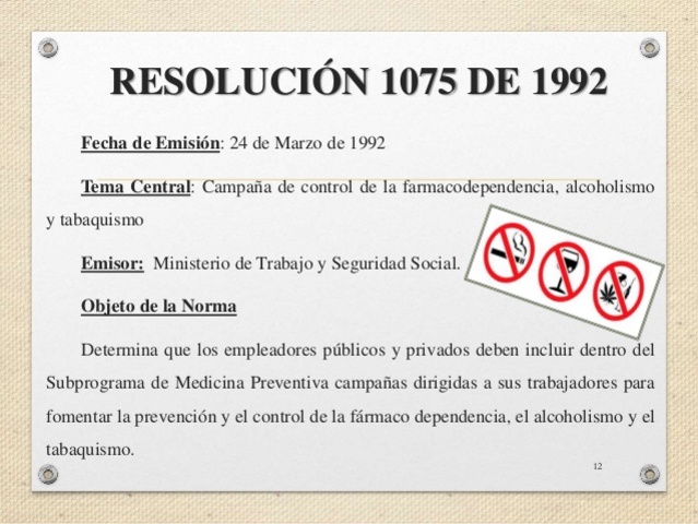 Resolución número 1075