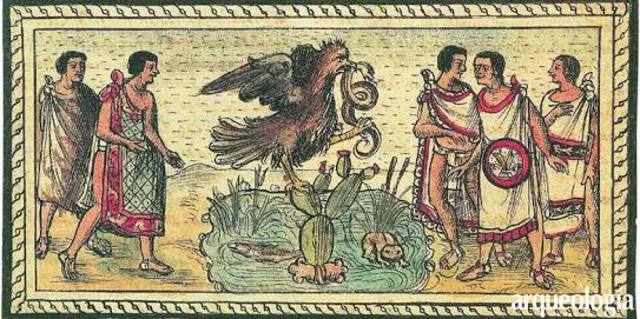 Los Mexicas encuentran “la señal” y fundan Tenochtitlán el 12 de Diciembre de 1325