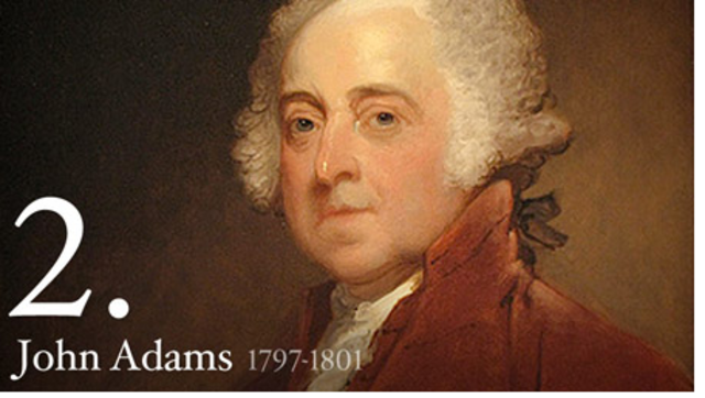 John Adams becomes President of US