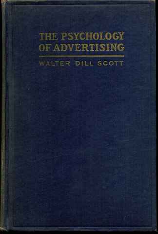 Publicación del libro  "The Psychology Of Advertising"
