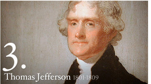 Thomas Jefferson becomes President