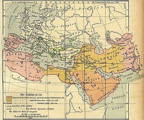 Umayyad Caliphate is Formed