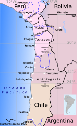 Tratado de límites entre Bolivia y Chile de 1874