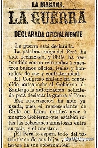 Declaración de la guerra