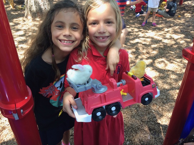 Having a blast in Kindergarten