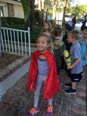 I was Captain Underpants for the school book parade!