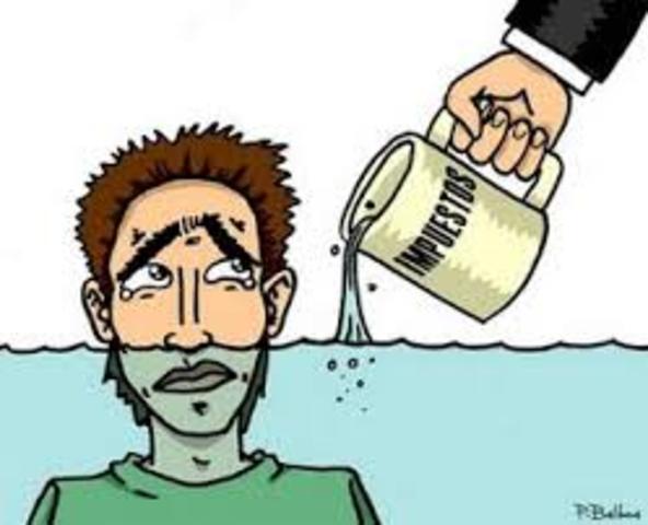 la reorganización del ramo hacendario de tributos