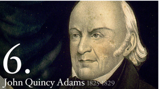 John Quincy Adams becomes President of US