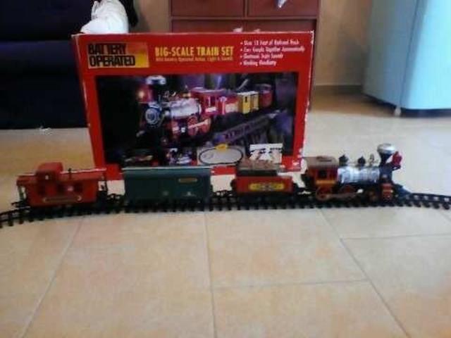 TREN PARA DECORAR EL ARBOL EN NAVIDAD