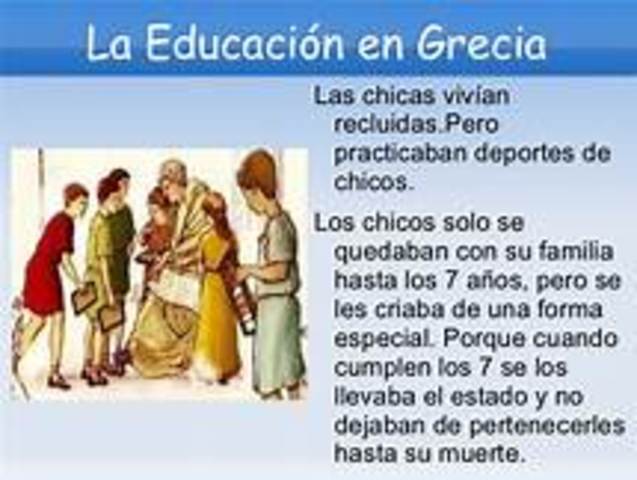 Pedagogía Griega
