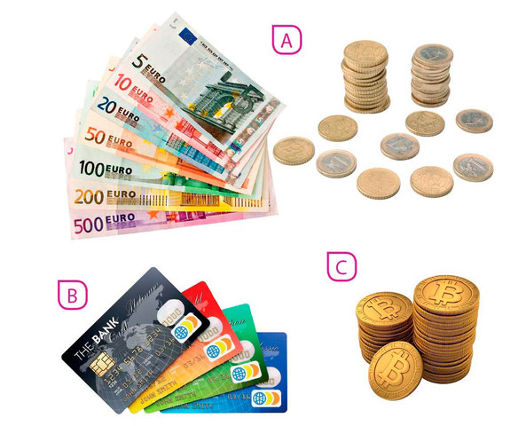 CLASES DE DINERO Y SUS CARACTERISTICAS