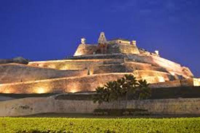 Construccion del Castillo de San Felipe
