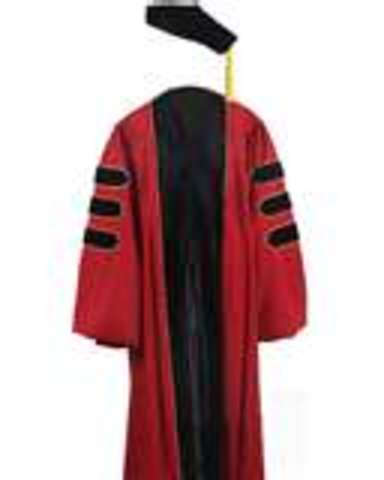 John Dalton accepted Doctorate of Science