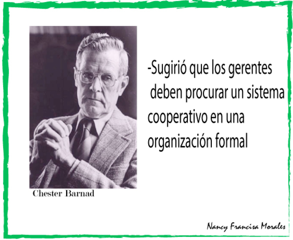 Teoría de Sistemas- Chester Barnad