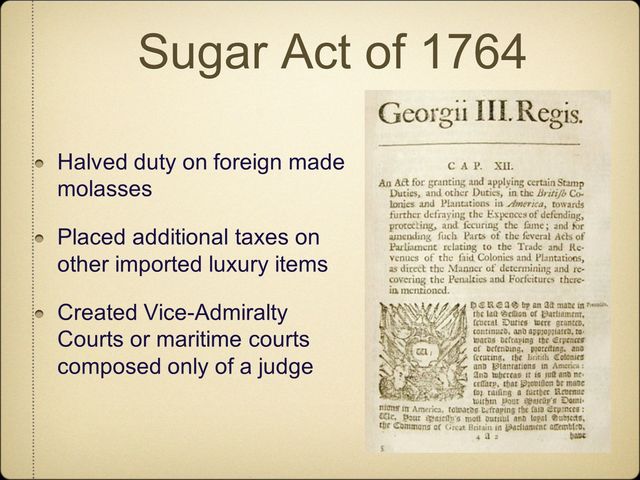 Sugar Act