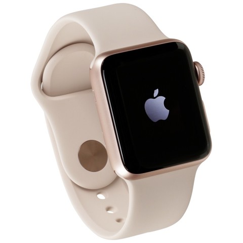 apple watch in sand