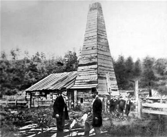 First oil well in U.S.