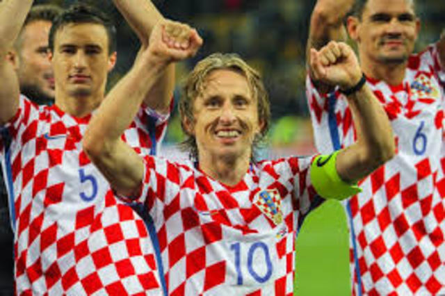 Modrić debuted with the national team