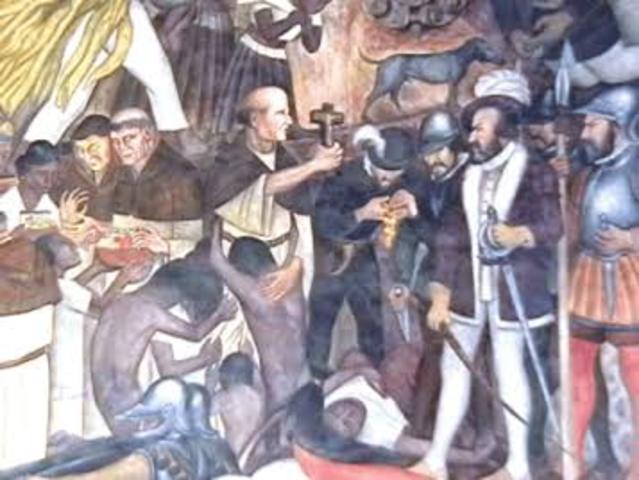 Comienzos de la evangelización e imposición de la cultura española